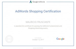Google Adwords Certification-Mauricio Frusciante-Miami-Aventura