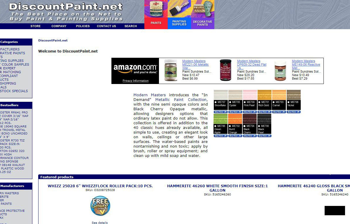 e-Commerce-DiscountPaint-Miami-Fl