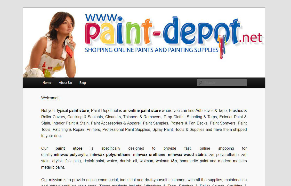 Web Design-PaintDepot-Miami-Fl