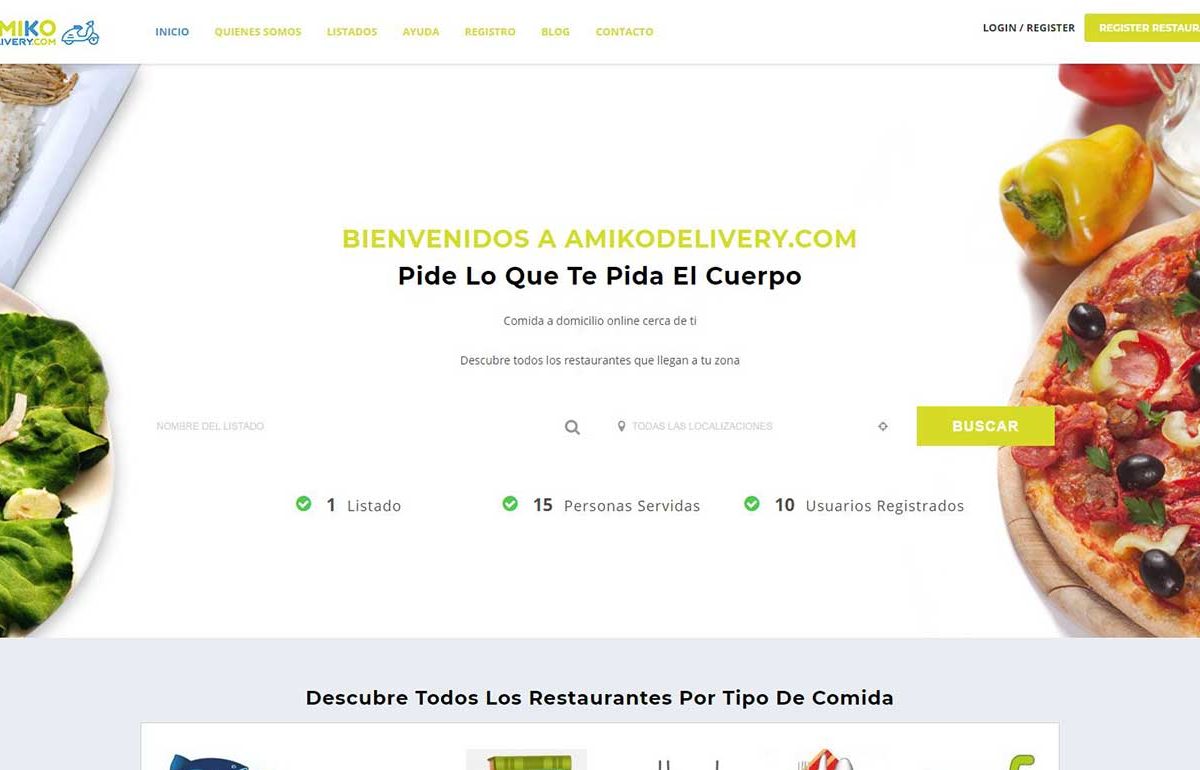 Ecommerce Website-AmikoDelivery-Costa Rica