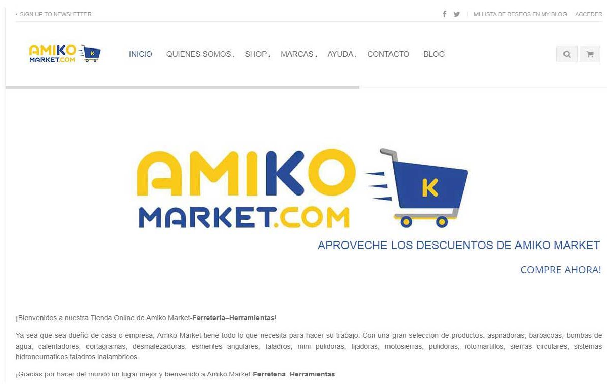 Ecommerce Website-AmikoMarket-Costa Rica