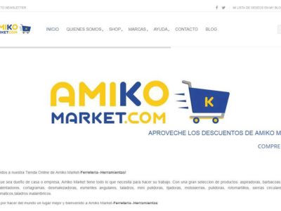 Ecommerce Website-AmikoMarket-Costa Rica