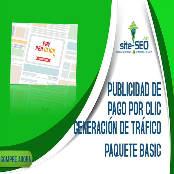 Publicidad Pago Por Clic-Generacion Trafico-Paquete Basic