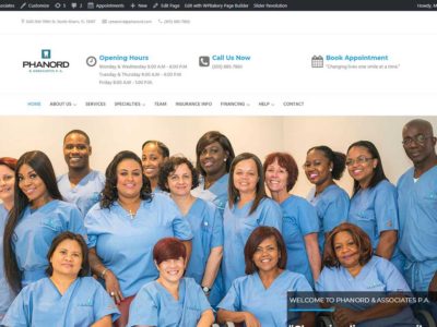 Web Design-Dentist-Phanord-North Miami-FL
