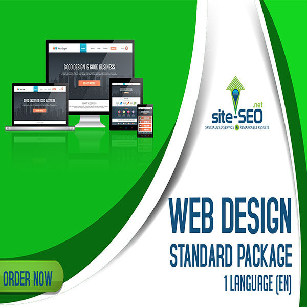 Web Design Standard Package-Order Now and Save up to 30%