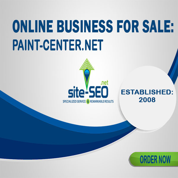 Online Business For Sale-Paint_Center