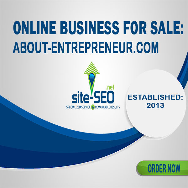 Online Business For Sale-About_Entrepreneur