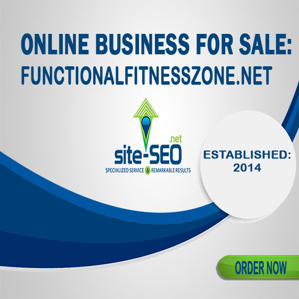 Online Business For Sale-FunctionalFitnessZone