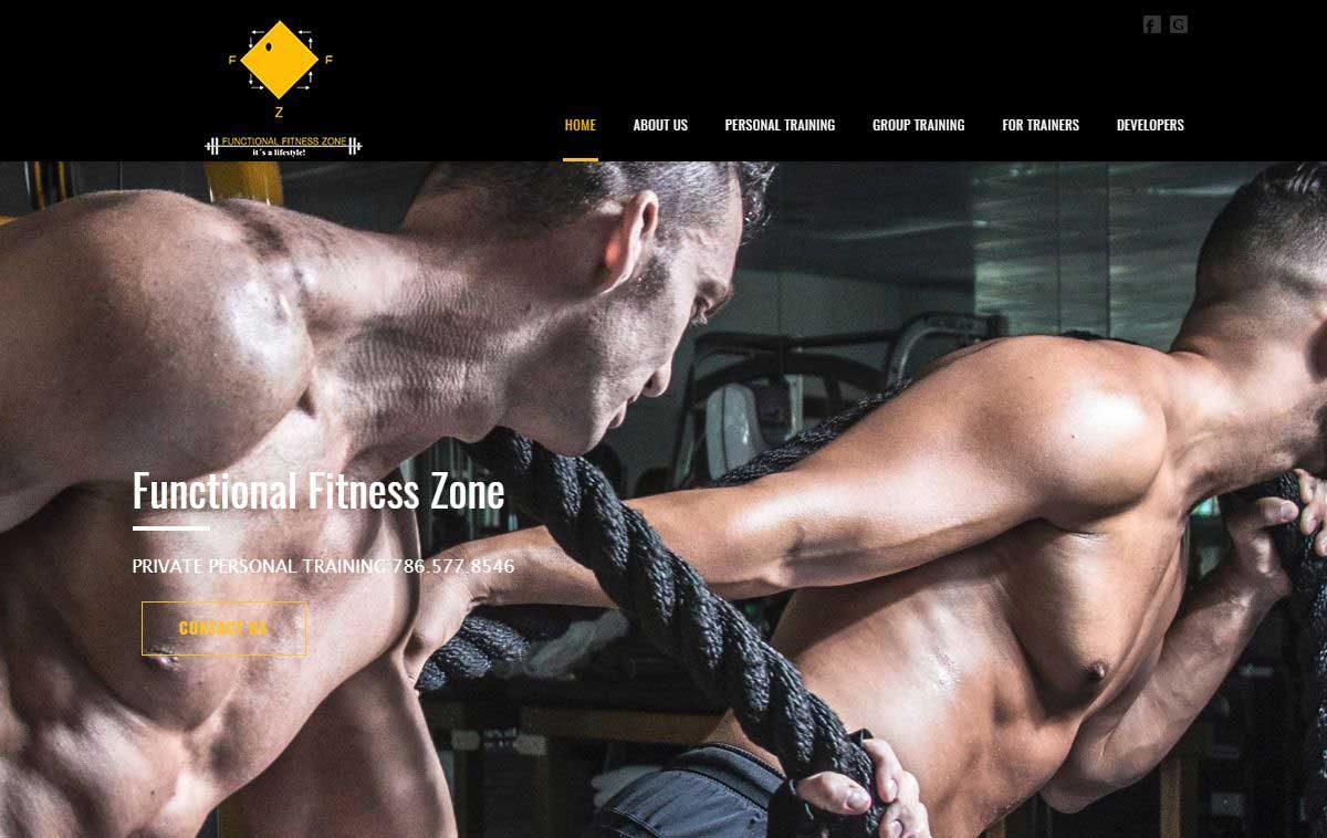 Web Design-FunctionalFitnessZone-Miami-FL