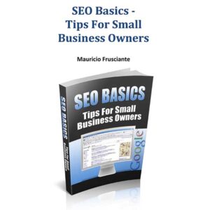 SEO Basics-Tips For Small Business Owners By Mauricio Frusciante