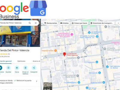 Local SEO-Profile Google My Musiness-LaTiendaDelPintor-Valencia-Venezuela